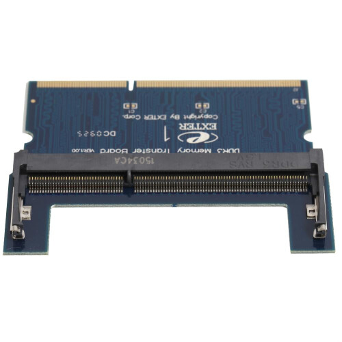 husxh DDR3 Laptop SO-DIMM to Desktop DIMM Adapter Computer Memory Adapter Card 1