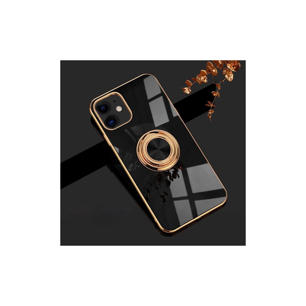 Luxurious Stylish Case 'Compatible With Iphone 13' With Ring Stand Function Gold Black Black Black,Gold 9165521373604