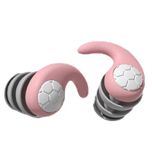 1 Pair Reusable Silicone Swimming Ear Plugs for Adults, Waterproof Ear Protection for Swimming, Surfing, Shower, Sleep & Water Sports