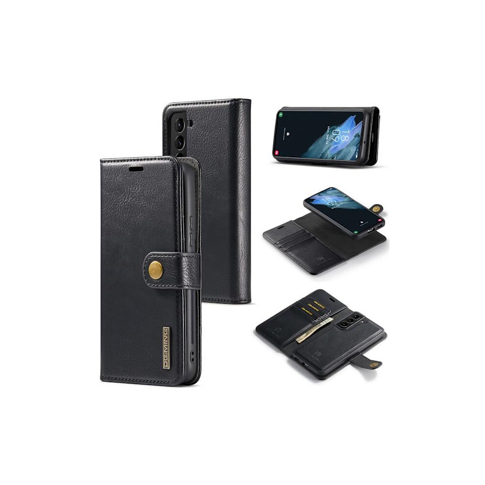 Dg Ming Compatible With Samsung S24 2-In-1 Magnet Wallet Case - Black 9165521374045