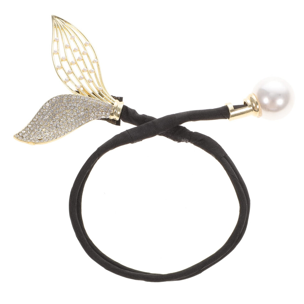 Hair Bun Maker and Lazy Hair Curler with Rhinestones, Mermaid Updo Tool for Thick Long Hair Styling