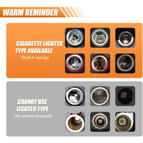 Car Cigarette Lighter 12V Quick PopUp Ignition Universal Fit Replacement Plug for Vehicles 1