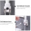 Automatic Toothpaste Dispenser Wall Mounted No Drill Toothpaste Squeezer with Toothbrush Holder 2