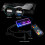 jixopn For PC Case Fans Cooling Cooler Adapter LED RGB Lamp Controller+Remote Control 7