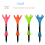 Leyfeng Limit Tees, Golf Petal Rotating Limit Spike Golf Plastic Spike Adjustable Height Spike 2