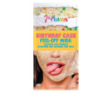 Birthday Cake Peel Off Face Mask, Exfoliating Face Mask Skincare Set - Genuine 7th Heaven Face Masks Skincare