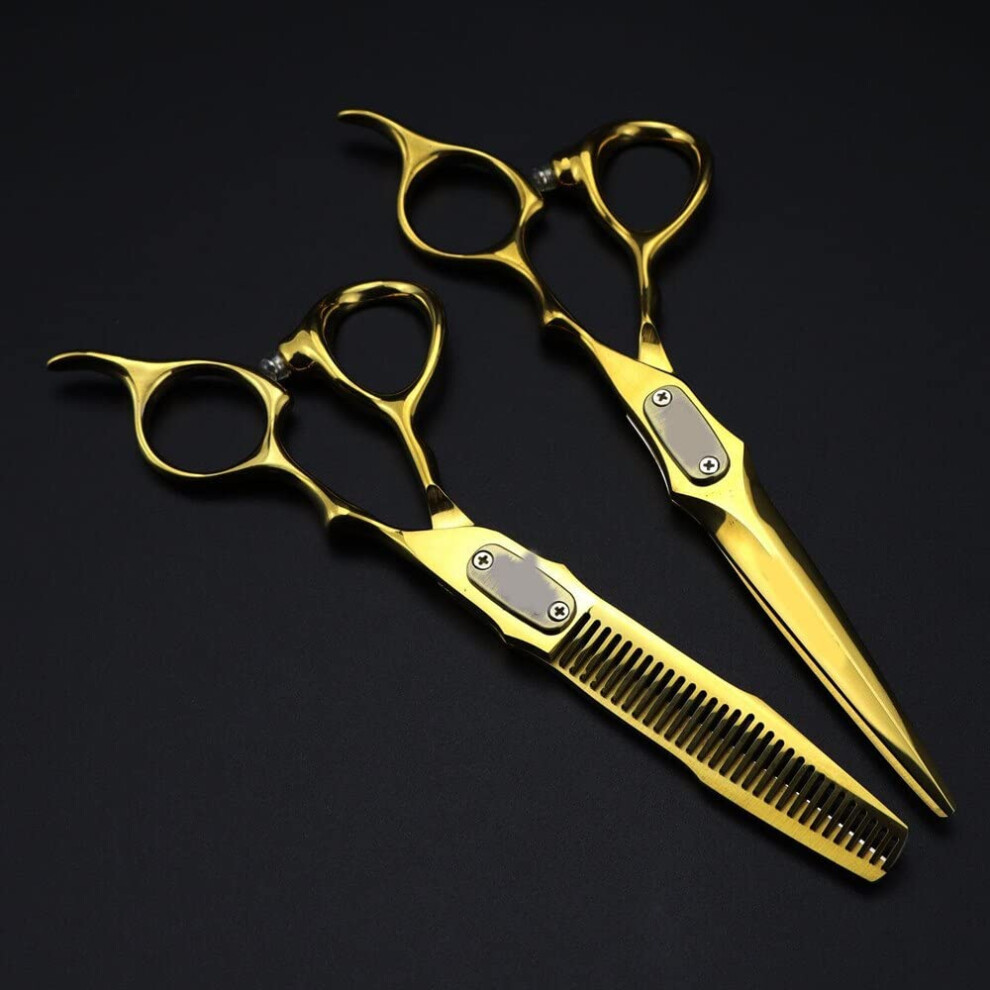 Professional Hair Cutting Scissors 6 Inch Japanese Steel Ultra Sharp Blades Ergonomic Handle Ref: 7558