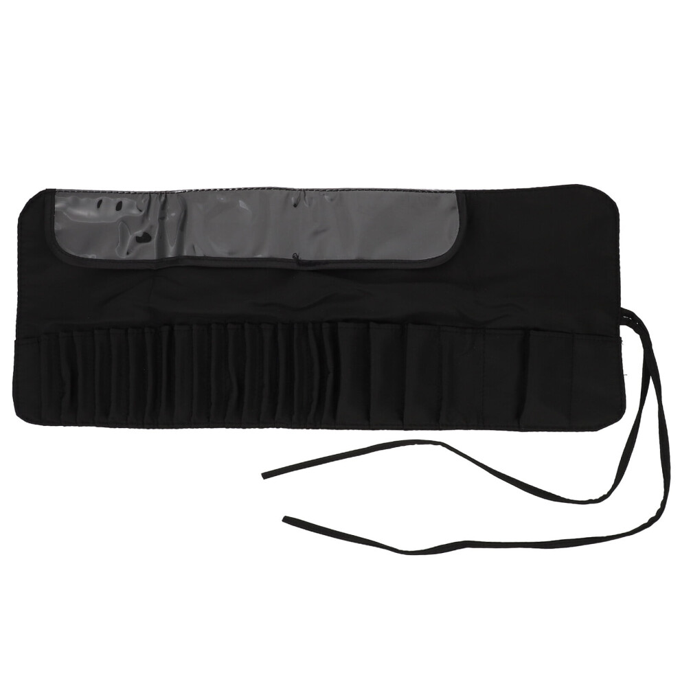 Makeup Brush Holder Organizer Rolling Case Pouch Holder Cosmetic Bag