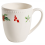 Beliani Set of 16 Dinnerware MARJORAM Porcelain White 4