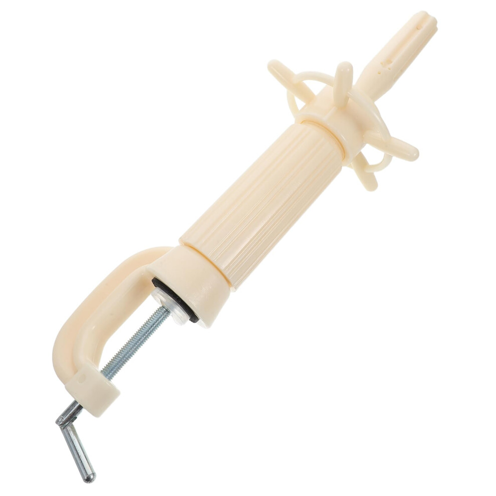 Unisex Mannequin Head Stand With Clamp For Styling And Display, Stable Wig Stand Holder For Hairdressing