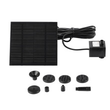 Solar Water Pump Solar Panel Fountain Pump Pool Pond Garden Water Sprinkler Sprayer for Bird Bath/Pond/Garden