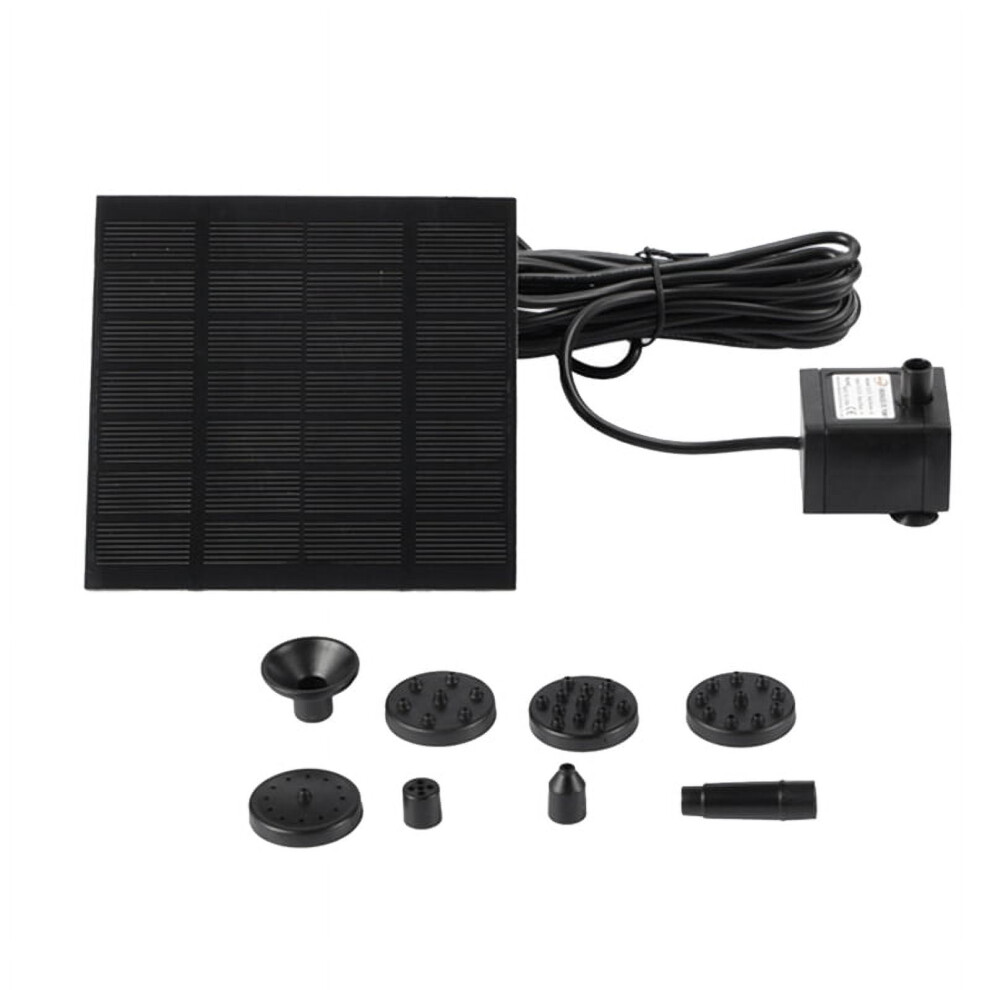 Solar Water Pump Solar Panel Fountain Pump Pool Pond Garden Water Sprinkler Sprayer For Bird Bath/Pond/Garden 9009879026914