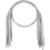11 pcs Knitting Needles 65cm, Circular Needles, Tools for Knitting Projects Silver one size 6