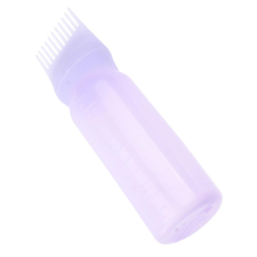 Hair Dye Applicator Bottle with Comb, Root Touch Up, Precise Measurement Markings, Reusable