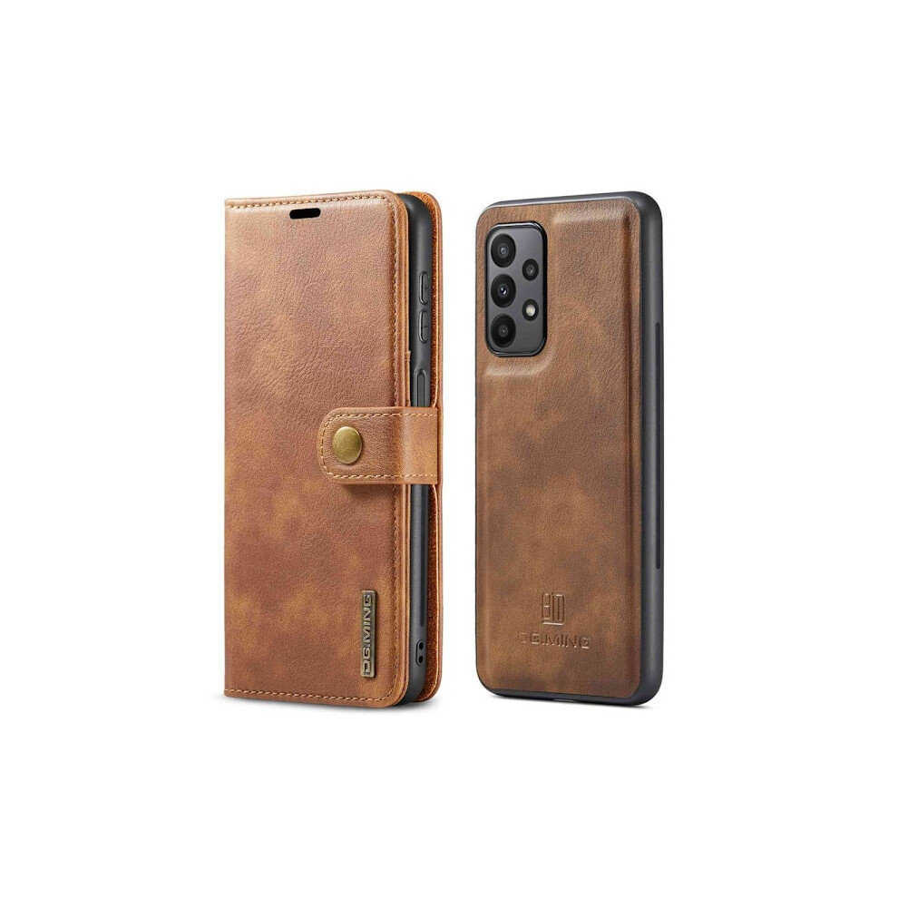 Dg Ming Compatible With Samsung A23 5G 2-In-1 Magnet Wallet Case - Brown 9180479490487