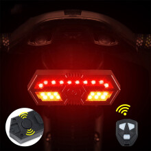 tail lamp,With Alarm Sound 5m Remote Bike Rear Lamp Bike Led Turn Lamp With Alarm Bike L-ed Turn Waterproof U-sb Rear Buzhi Tail Usb Reable Rear