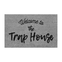 XIUH Halloween Decor Flash Deals Coir Welcome Mats For Front Door Funny Door Mats Outside Decoration Mat Halloween Props