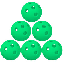 6 Packs 26 Holes Indoor Pickleball Balls for Indoor Court
