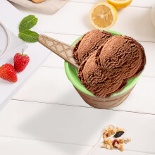 WinysinMini Ice Bowl With Spoon Dessert Bowl Wedding Dessert Cup Set Ice Party Children's Food Bowl With Spoon Sundae Yogurt Soup