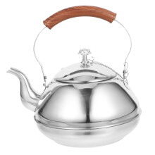 Teapot Steeping Water Kettle For Home Metal with Cover Stainless Steel Travel