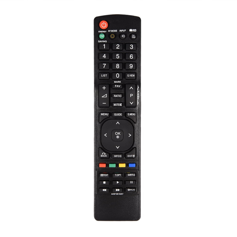Emoshayoga Remote Control Replacement For Compatible With Lg Akb72915207, Universal Tv Remote Controller Black 9557311174896