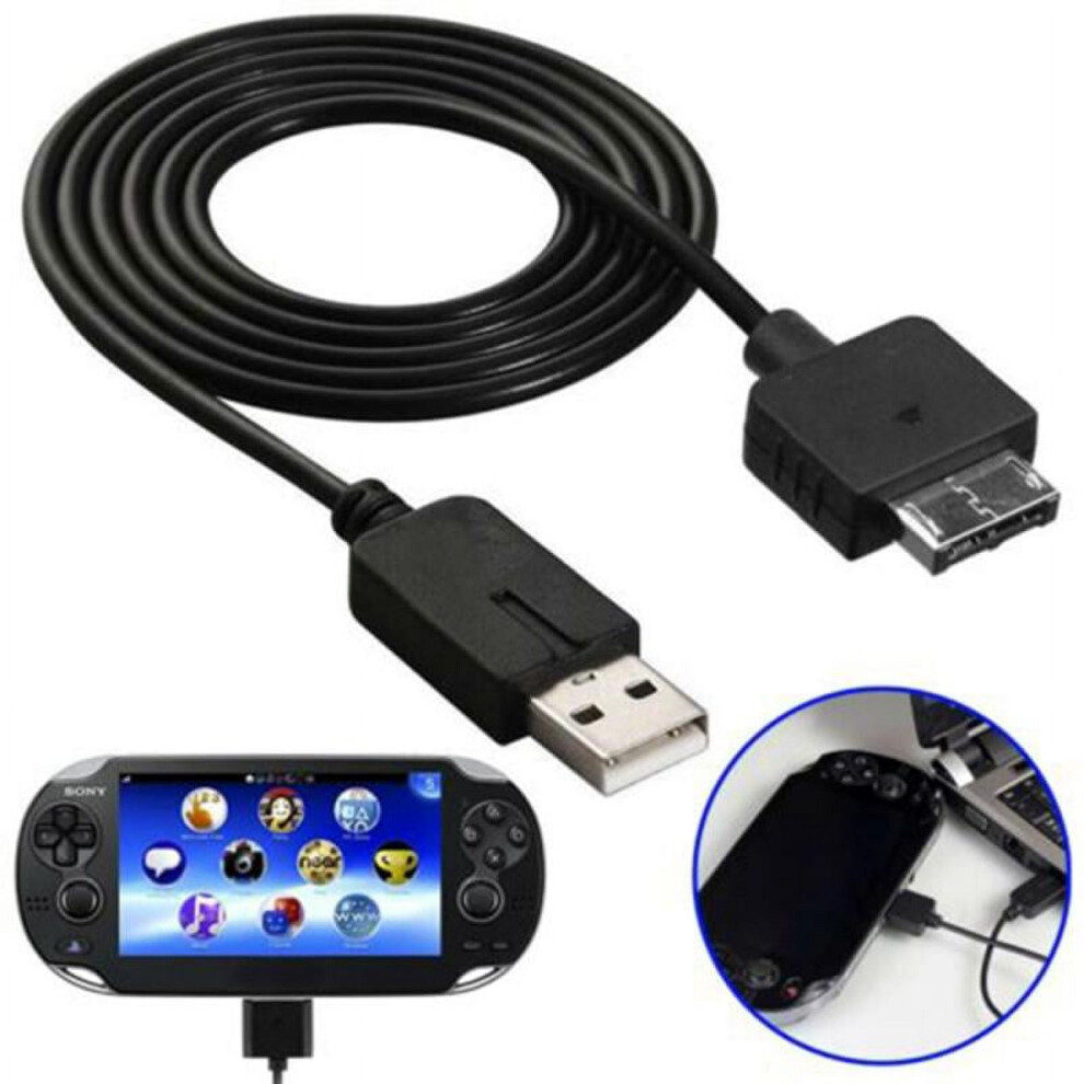 Usb Charging & Sync Data Cable For Psv1000, Ps Vita Â Compatible With Psv 1000 Power Adapter, Transfer Data & Charge 9557311683343
