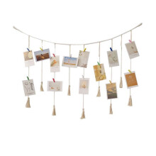 CSCHome Wall Hangings Display Picture Frame Gallery Set Picture Frames Collage Wall Decor Wood Wall Collage Kit Best DIY Gift for Family Friends