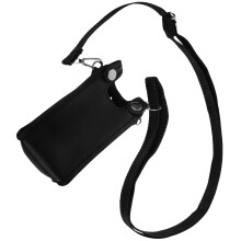 Universal Walkie Leather Case Pouch for Radio Transceiver Protector Brackets Heavy Duty Bag