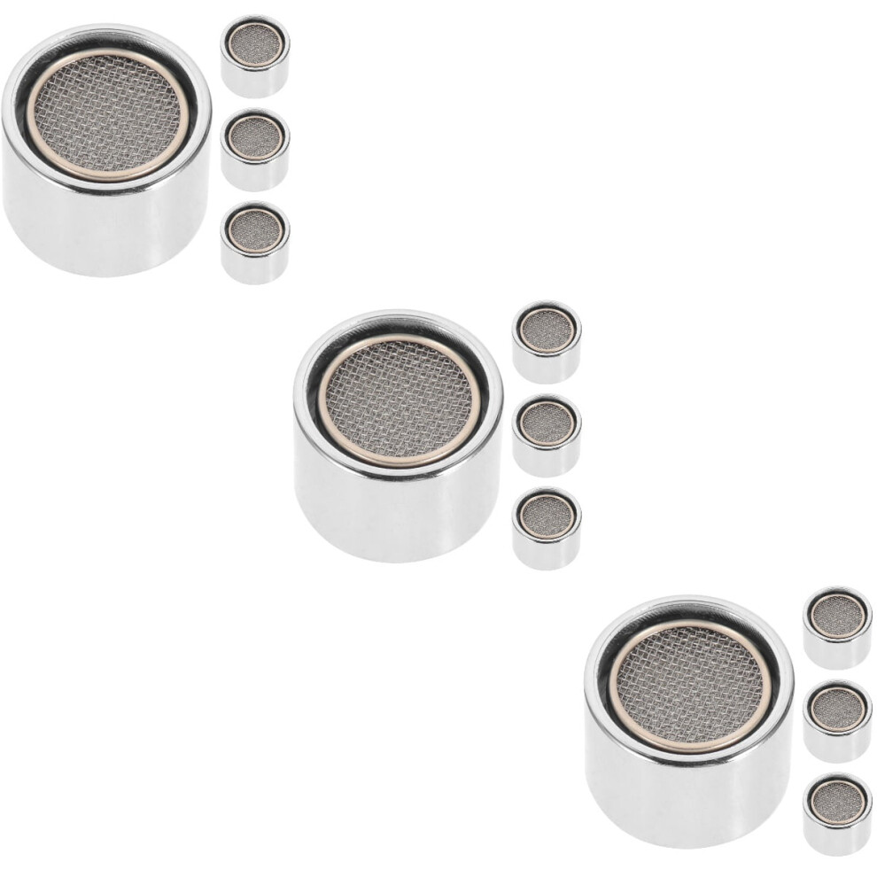 3 Sets Faucet Aerator Accessories Sink Faucet Adapter Kit Faucet Aerator Attachment 9557311684432