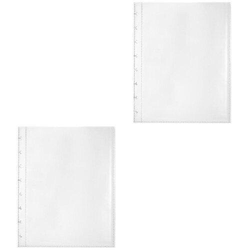 2 Count Binder Clips Pocket Clipboard File Folder Sturdy Protector Multi-functional Binding inside Pages