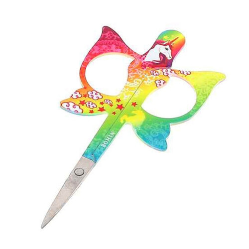 Bohin Unicorn Embroidery Scissors Rainbow