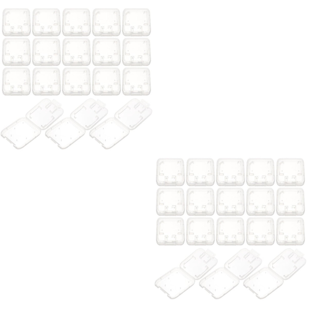 48 Pcs Memory Card Cases Portable Memory Card Holders Compatible With Sd Tf Cards 9557311684128