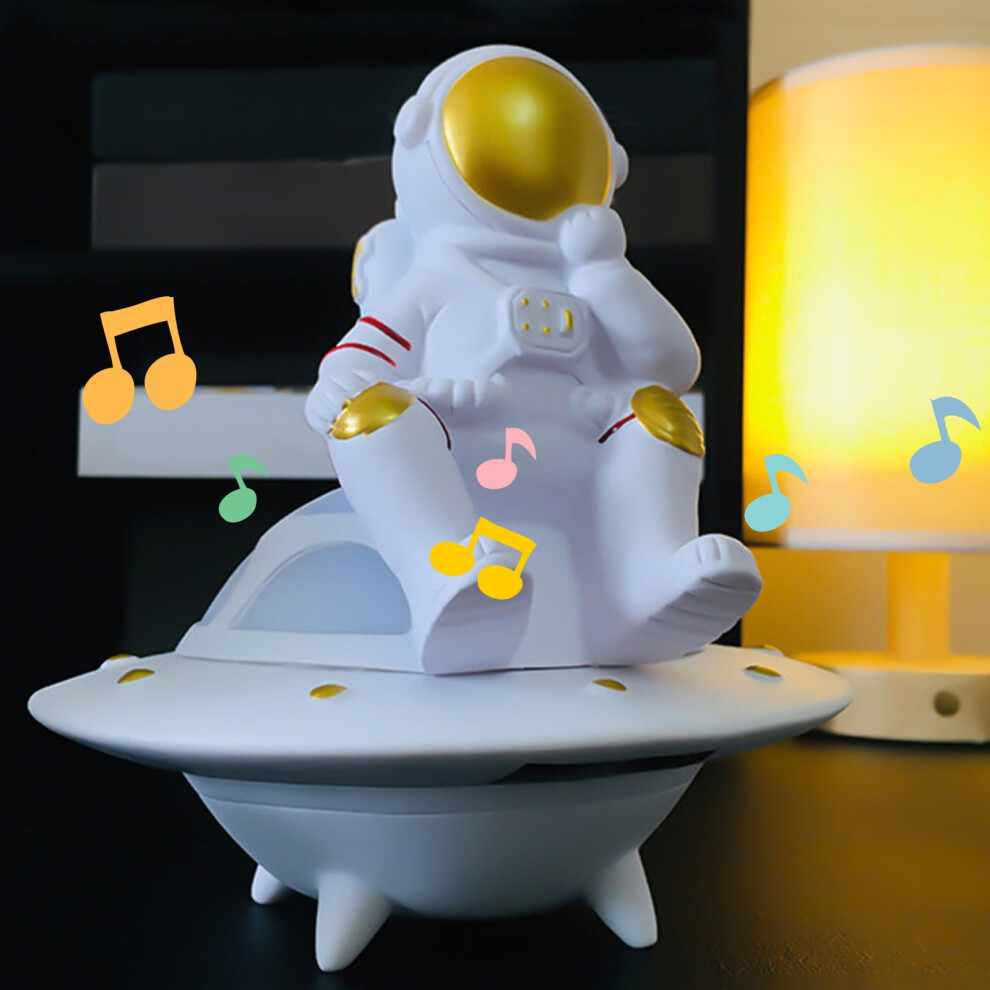 Jacenvly Christmas Party Decorations Clearance: Astronaut Luminous Bluetooth Speaker, Wireless Speaker Compatible With Aux Input, Birthday & 9557311685200
