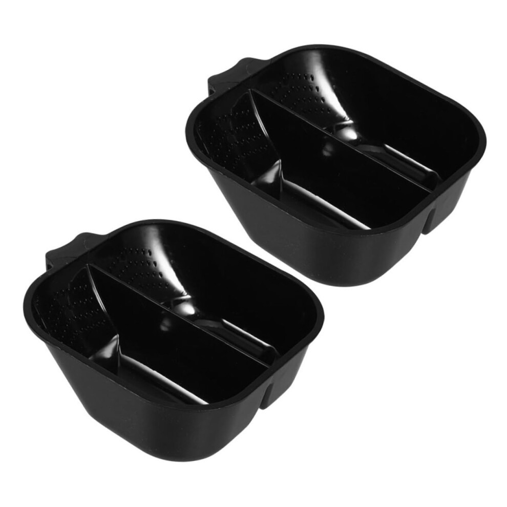 Hair Dye Mixing Bowl Set with Partitioned Design and Large Capacity for Professional Salon Use