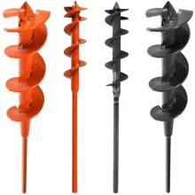 Dirt Hole Auger Combo - 2" and 3" Great for Gardening and Trapping