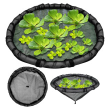 Pond Netting Floating Plant Protector 18in Round Mesh for Koi Fish Pond Aquatic Plant Safety