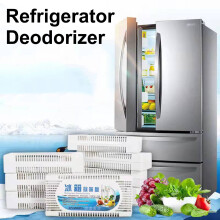 3Pcs Freezer Deodorizer Long Lasting Air Purify Plastic Activated Carbon Refrigerator Deodorize Box Kitchen Supplies