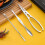 Seafood Tools Clip Needle Picks Pincer Nut Set Crab Accessories for Kitchen 8