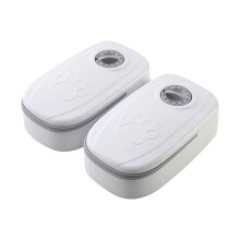 Kiplyki Time-sealed Feeder, Pet Feeder With Timer, Timing and Control Of Dry Or Semi-wet Food, Food Dispenser, 48-hour Timing