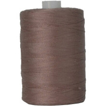 Threadart 100% Cotton Sewing & Quilting Thread | 1000M Spool, 50/3 Weight | Color TAUPE 676 | 50 Colors Available