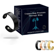 Histone CopperMag Prostate Therapy Ring, compatible with Histone Prostapower Magnetic Copper Ring, sporty copper magnetic ring for men and women