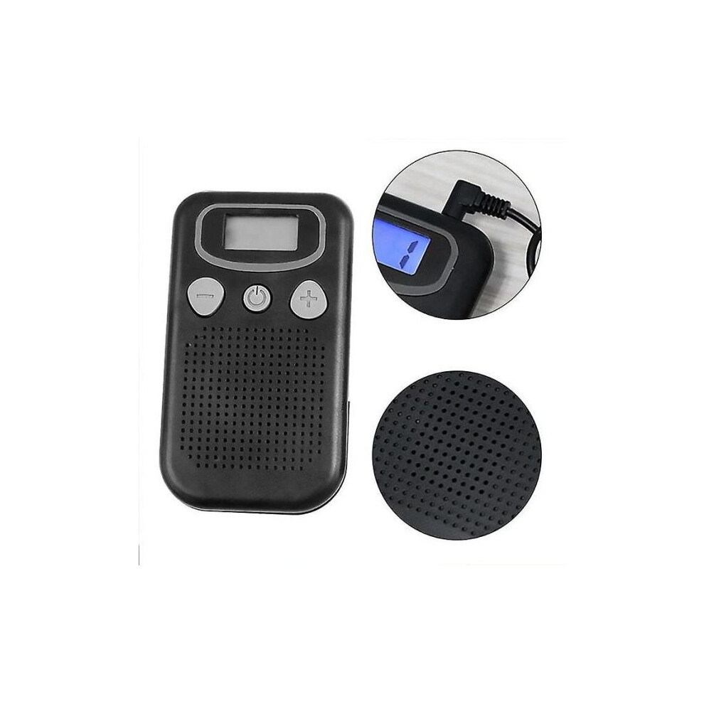 Hearing Aid Personal Sound Amplifier Pocket Size Voice Amplifier De