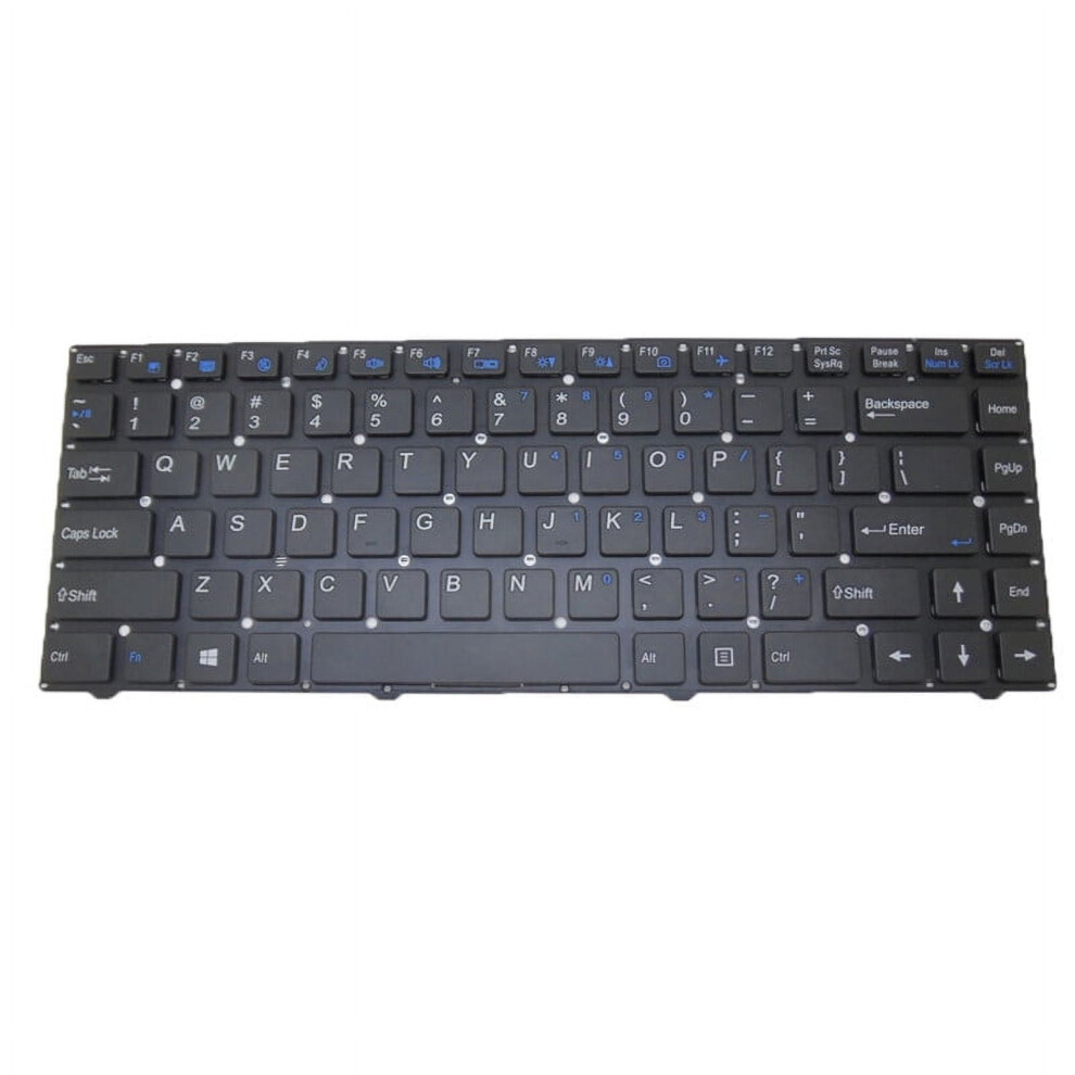 Laptop Keyboard For Clevo W540eu Mp-12B83us-4306W 6-80-W7400-011 United States Us No Frame New Black 9193271548898