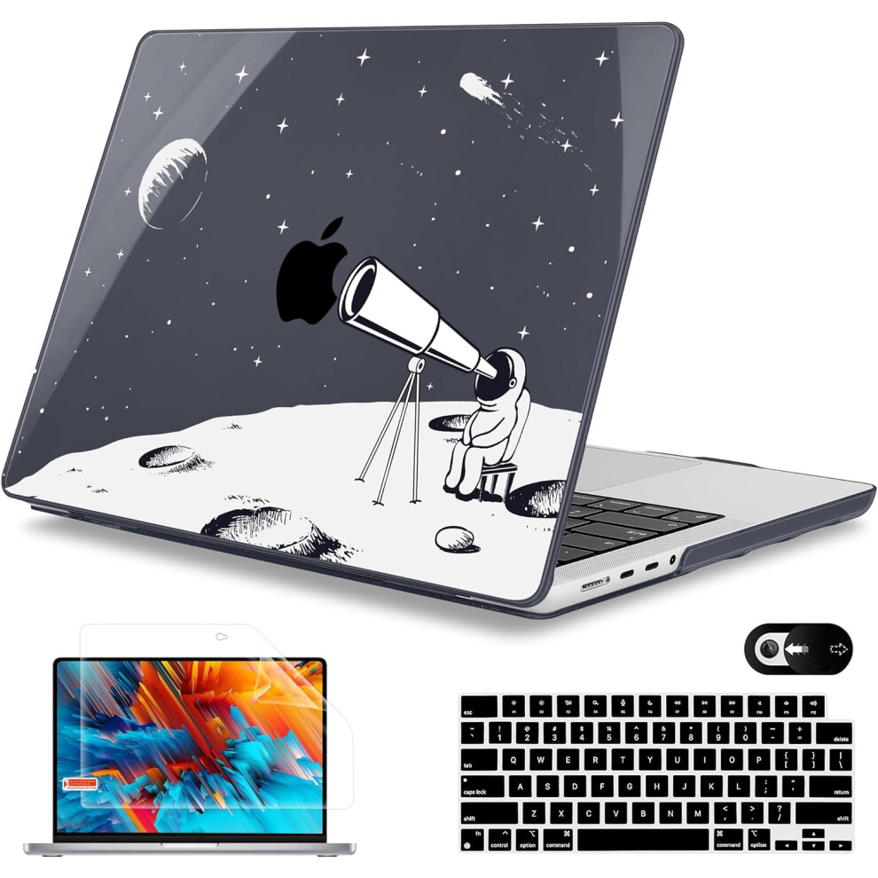 Case For Macbook Pro 16" M3 A2991 M2 A2780 M1 A2485 (2021/2022/2023) Pro/Max Chips With Touch Id, Hard Shell 9193271549215