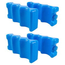 4pcs Wave Pattern Breast Milk Storage Containers Fresh Keeping Ice Packs
