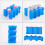 4pcs Wave Pattern Breast Milk Storage Containers Fresh Keeping Ice Packs 2