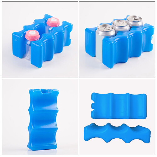 4pcs Wave Pattern Breast Milk Storage Containers Fresh Keeping Ice Packs 1