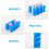 4pcs Wave Pattern Breast Milk Storage Containers Fresh Keeping Ice Packs 5