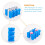 4pcs Wave Pattern Breast Milk Storage Containers Fresh Keeping Ice Packs 6