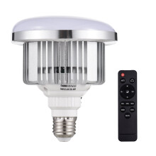 LED Studio Lamp 85W, Adjustable 3000K-6500K, E27 Mount with Remote, Compatible with Tuyya, for Photography & Office